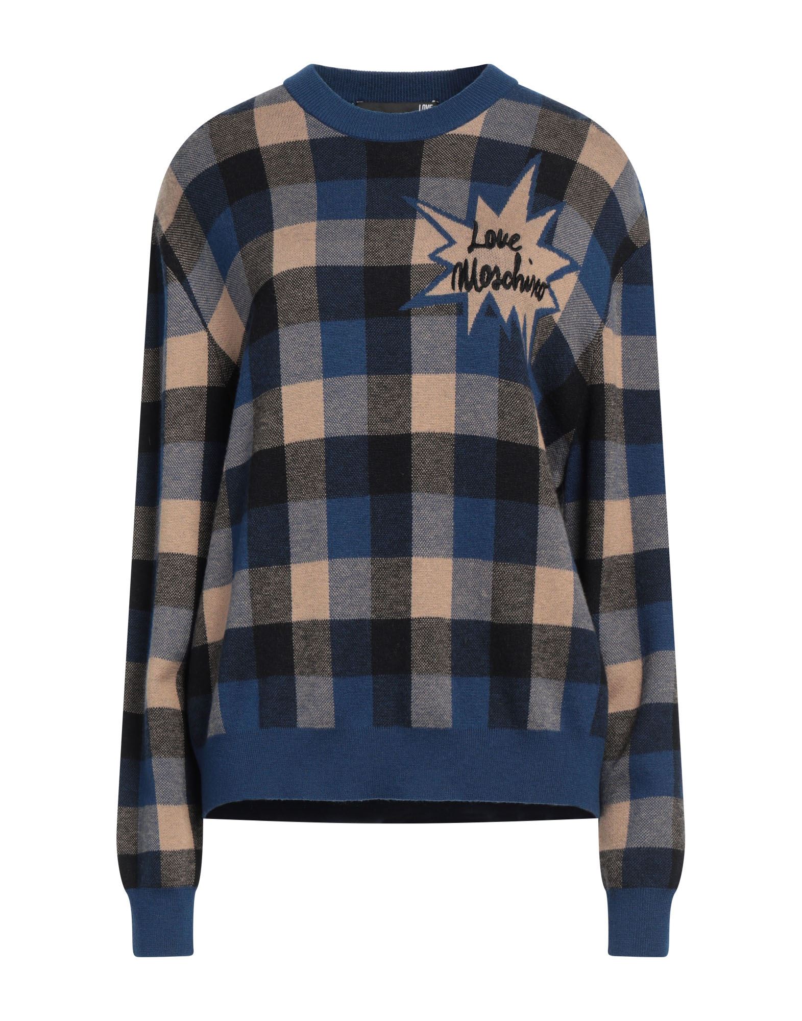 LOVE MOSCHINO Pullover Damen Marineblau von LOVE MOSCHINO