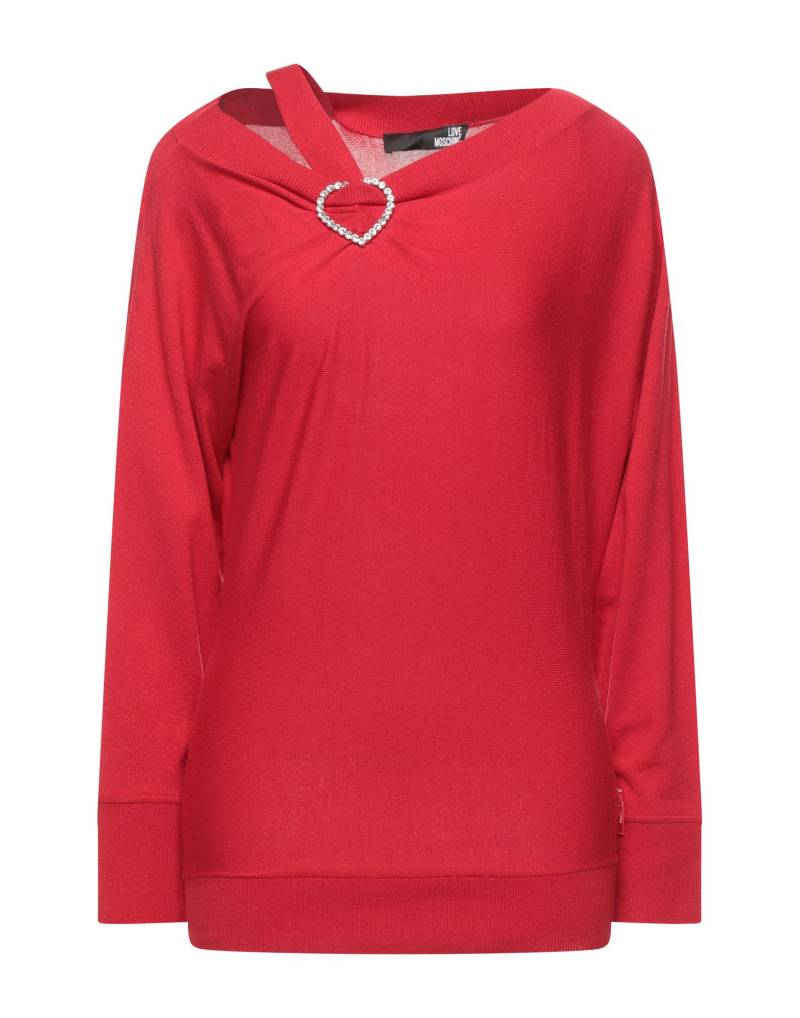 LOVE MOSCHINO Pullover Damen Rot von LOVE MOSCHINO