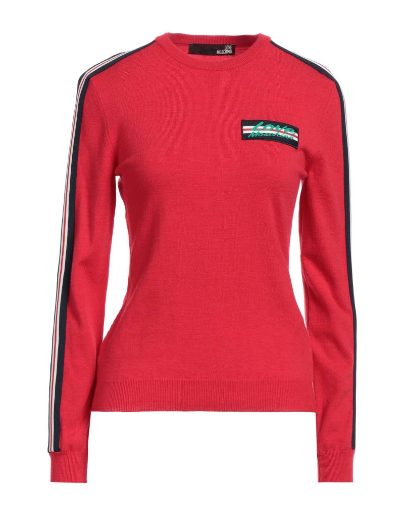LOVE MOSCHINO Pullover Damen Rot von LOVE MOSCHINO