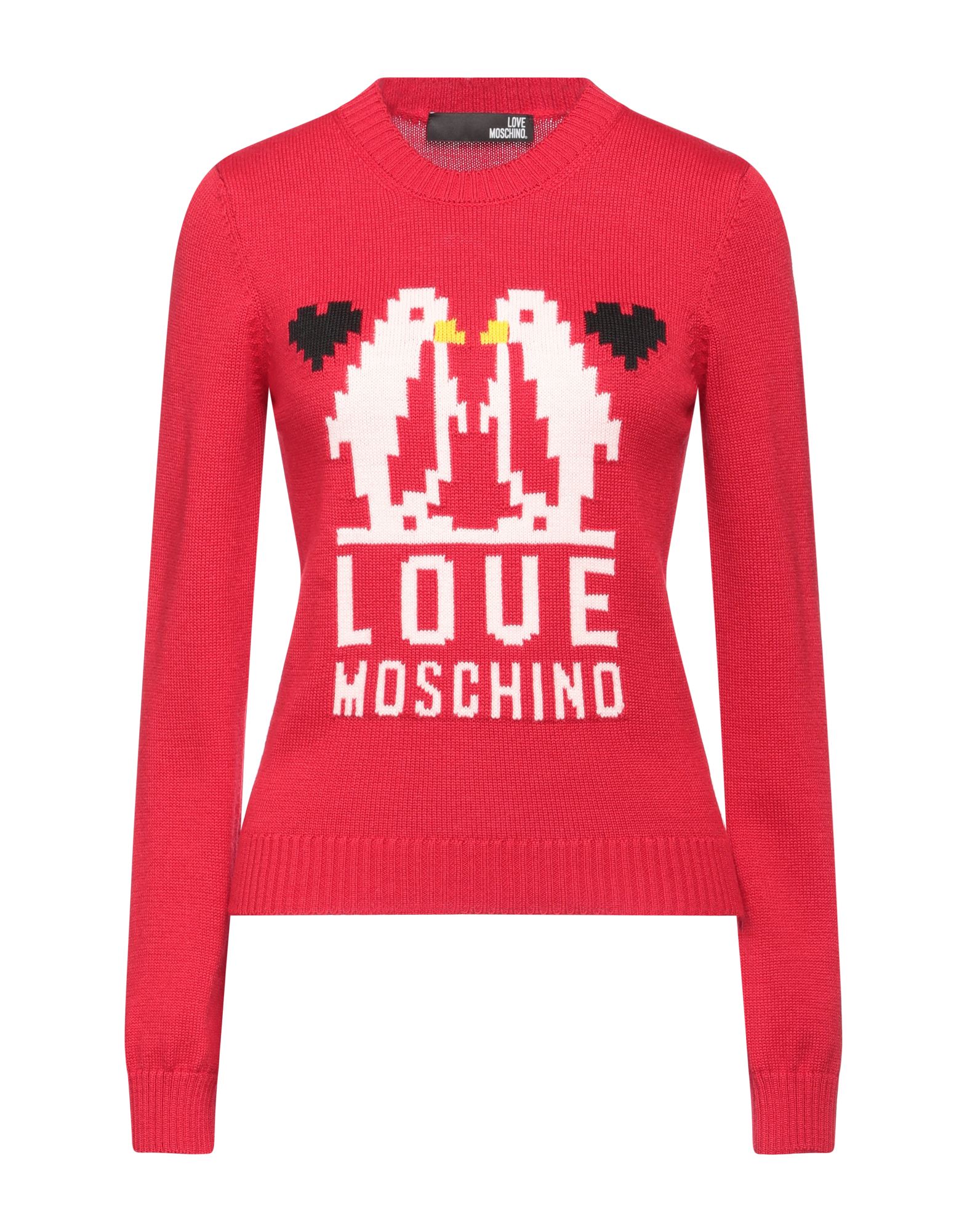 LOVE MOSCHINO Pullover Damen Rot von LOVE MOSCHINO