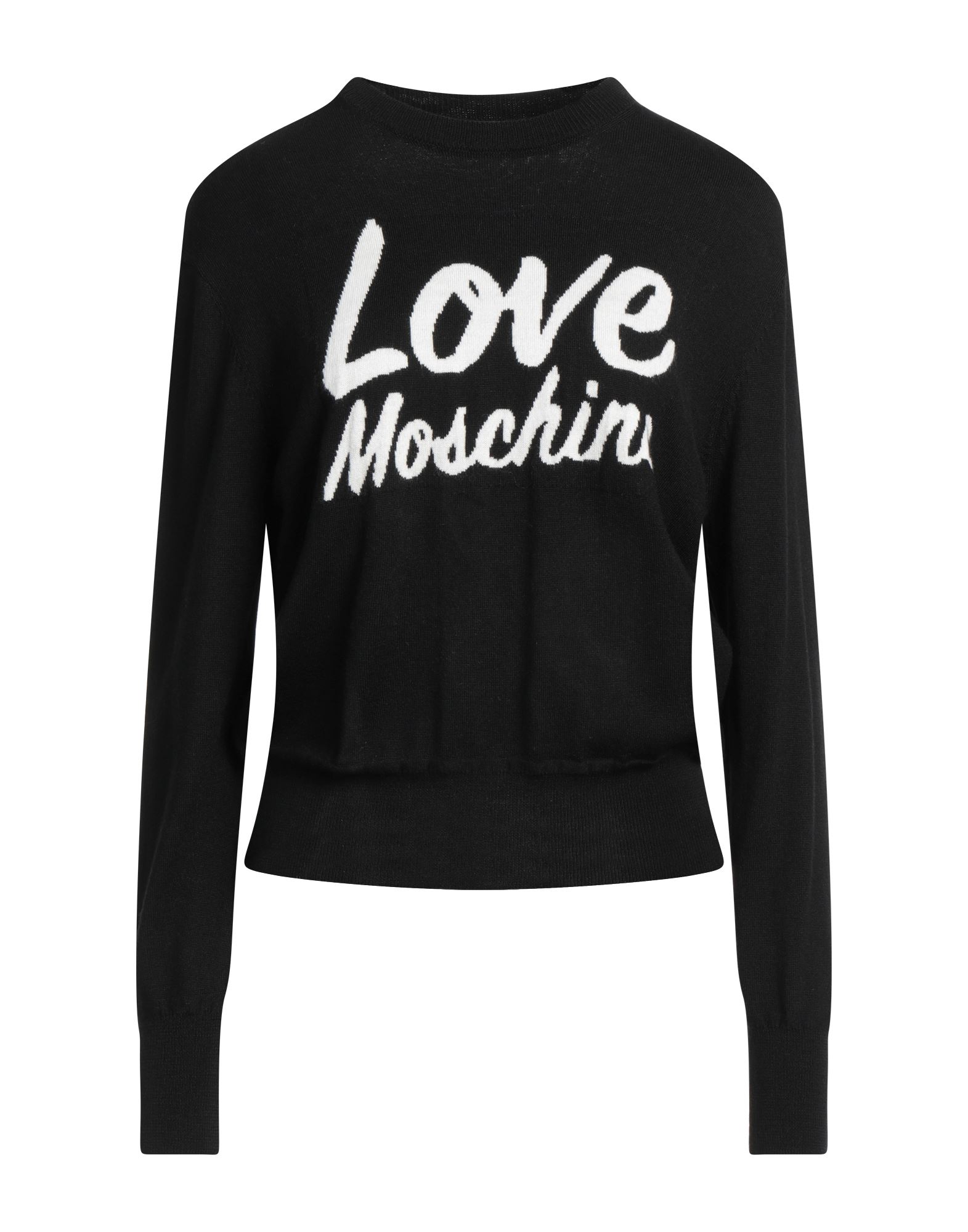 LOVE MOSCHINO Pullover Damen Schwarz von LOVE MOSCHINO