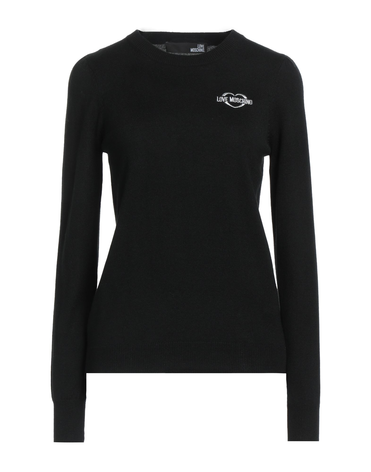 LOVE MOSCHINO Pullover Damen Schwarz von LOVE MOSCHINO