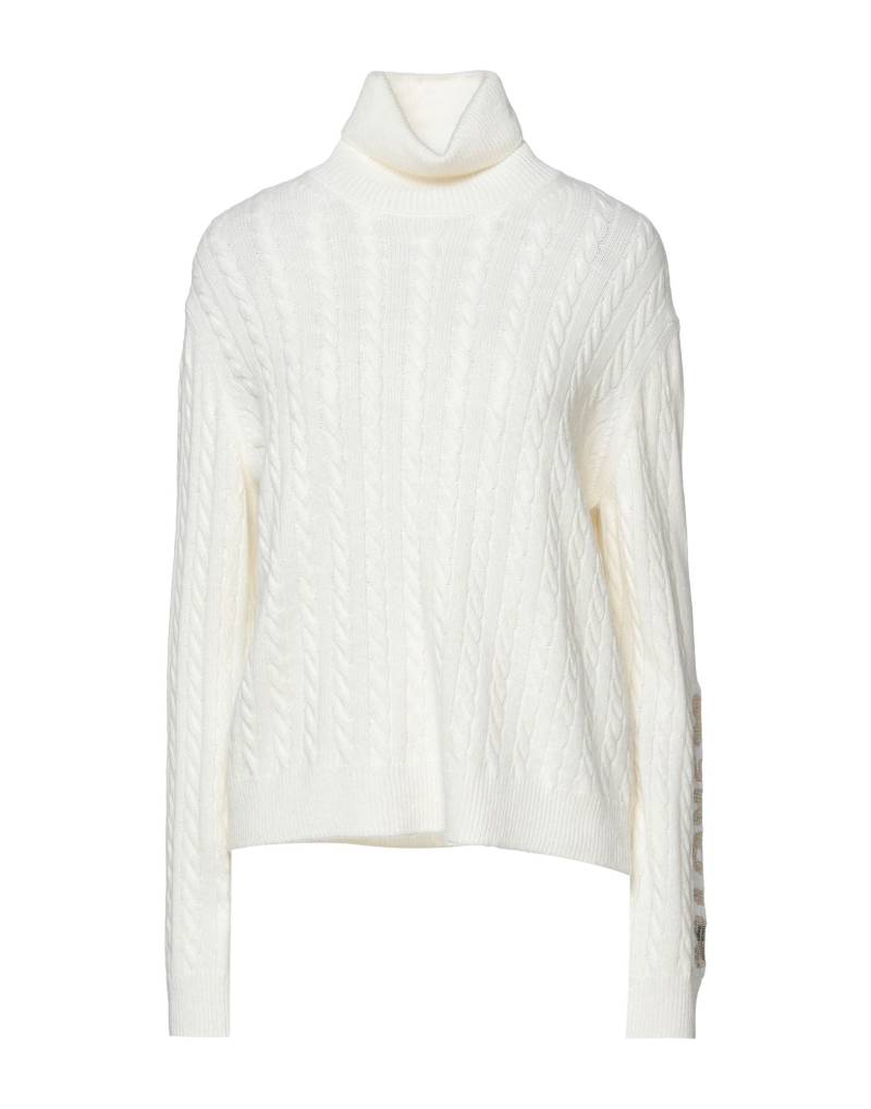 LOVE MOSCHINO Rollkragenpullover Damen Elfenbein von LOVE MOSCHINO