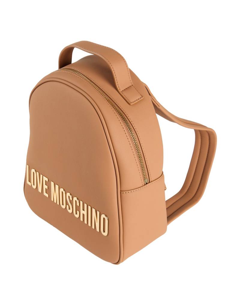 LOVE MOSCHINO Rucksack Damen Kamel von LOVE MOSCHINO