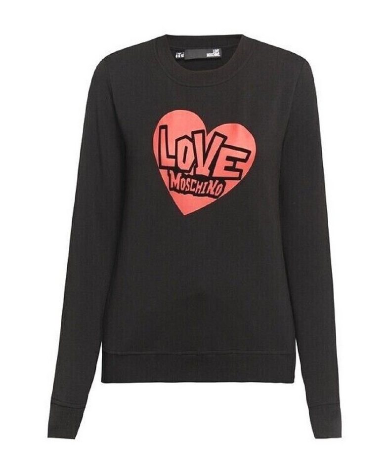 LOVE MOSCHINO Rundhalspullover Moschino Damen Pullover. Love Moschino Damen Pullover/ Sweatshirt von LOVE MOSCHINO