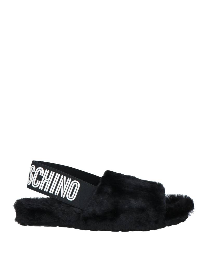 LOVE MOSCHINO Sandale Damen Schwarz von LOVE MOSCHINO