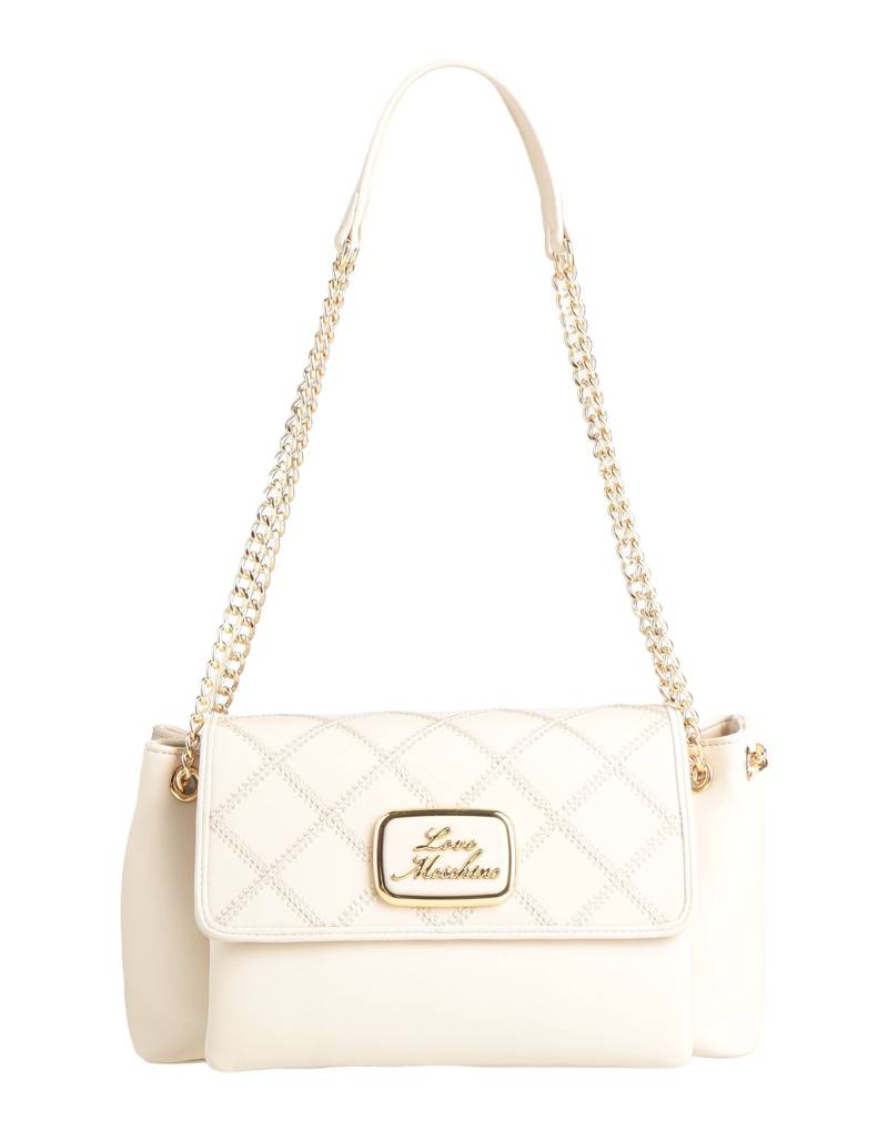 LOVE MOSCHINO Schultertasche Damen Elfenbein von LOVE MOSCHINO