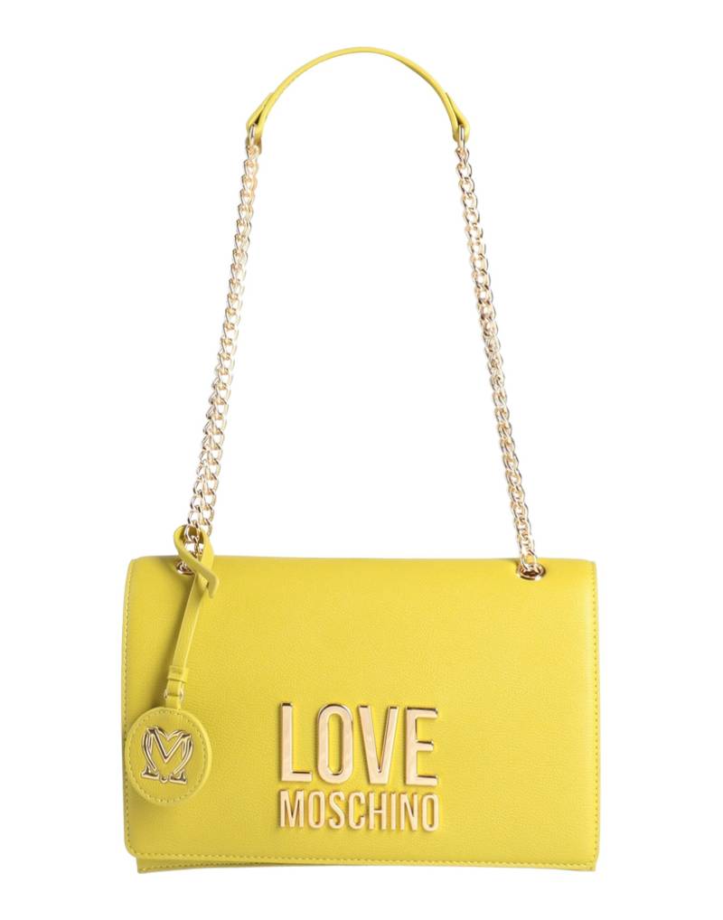 LOVE MOSCHINO Schultertasche Damen Limettengrün von LOVE MOSCHINO