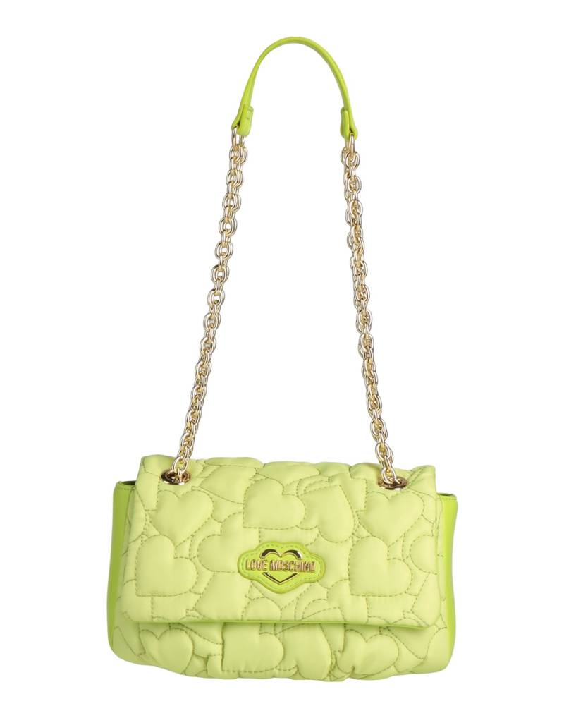 LOVE MOSCHINO Schultertasche Damen Limettengrün von LOVE MOSCHINO