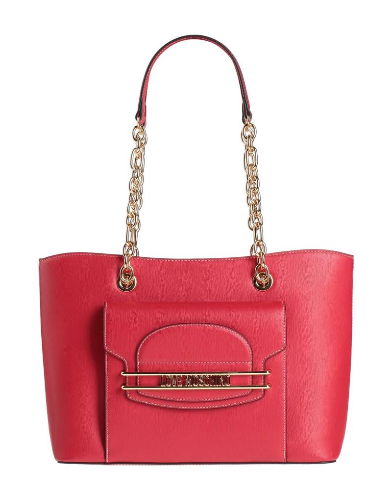 LOVE MOSCHINO Schultertasche Damen Rot von LOVE MOSCHINO