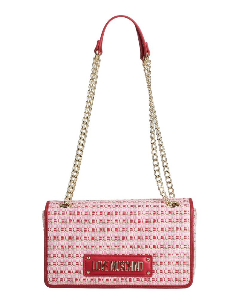 LOVE MOSCHINO Schultertasche Damen Rosa von LOVE MOSCHINO