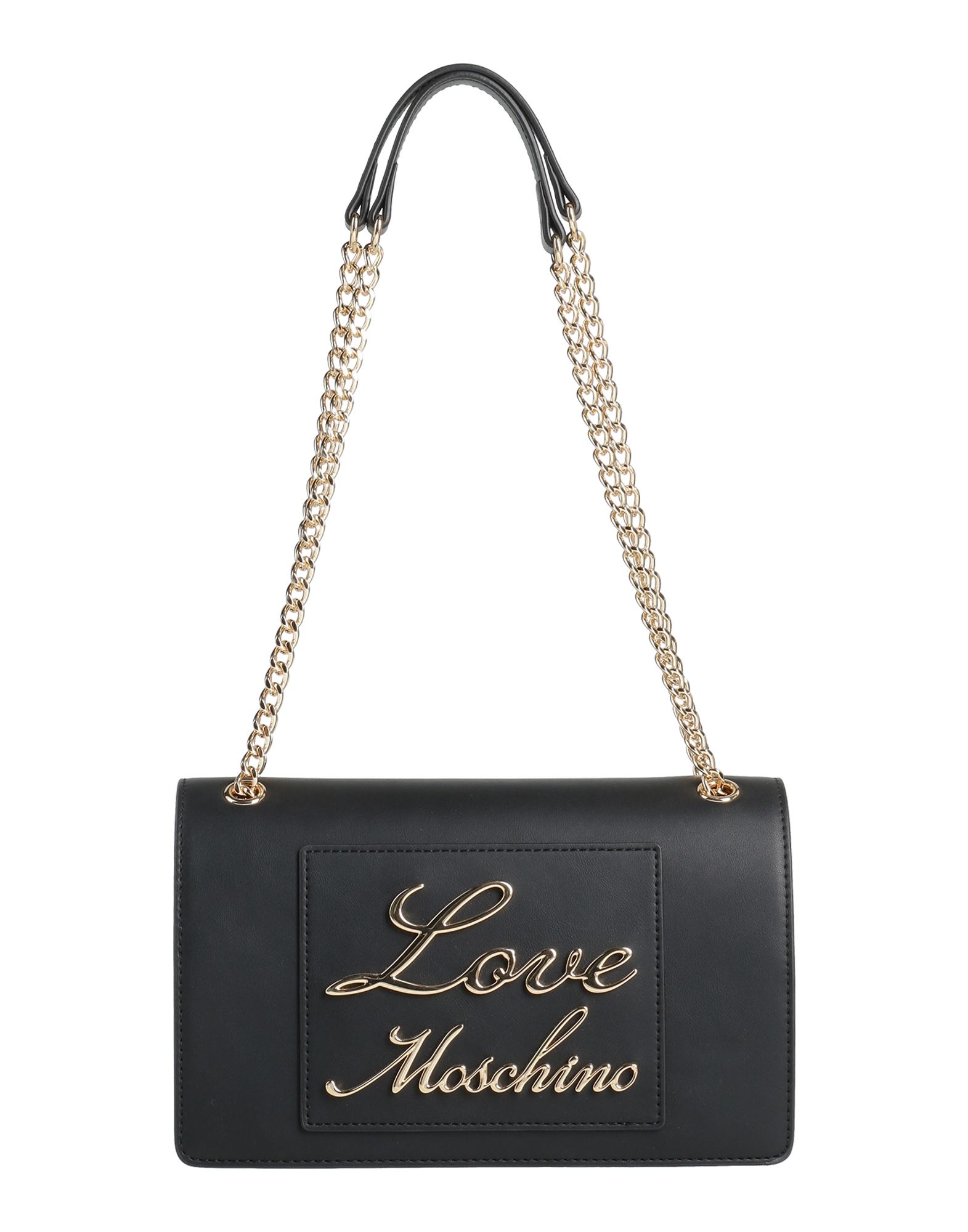 LOVE MOSCHINO Schultertasche Damen Schwarz LOVE MOSCHINO Schultertasche Damen Schwarz von LOVE MOSCHINO
