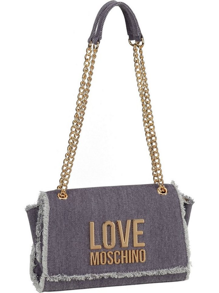 LOVE MOSCHINO Schultertasche Denim Icon 4317 von LOVE MOSCHINO