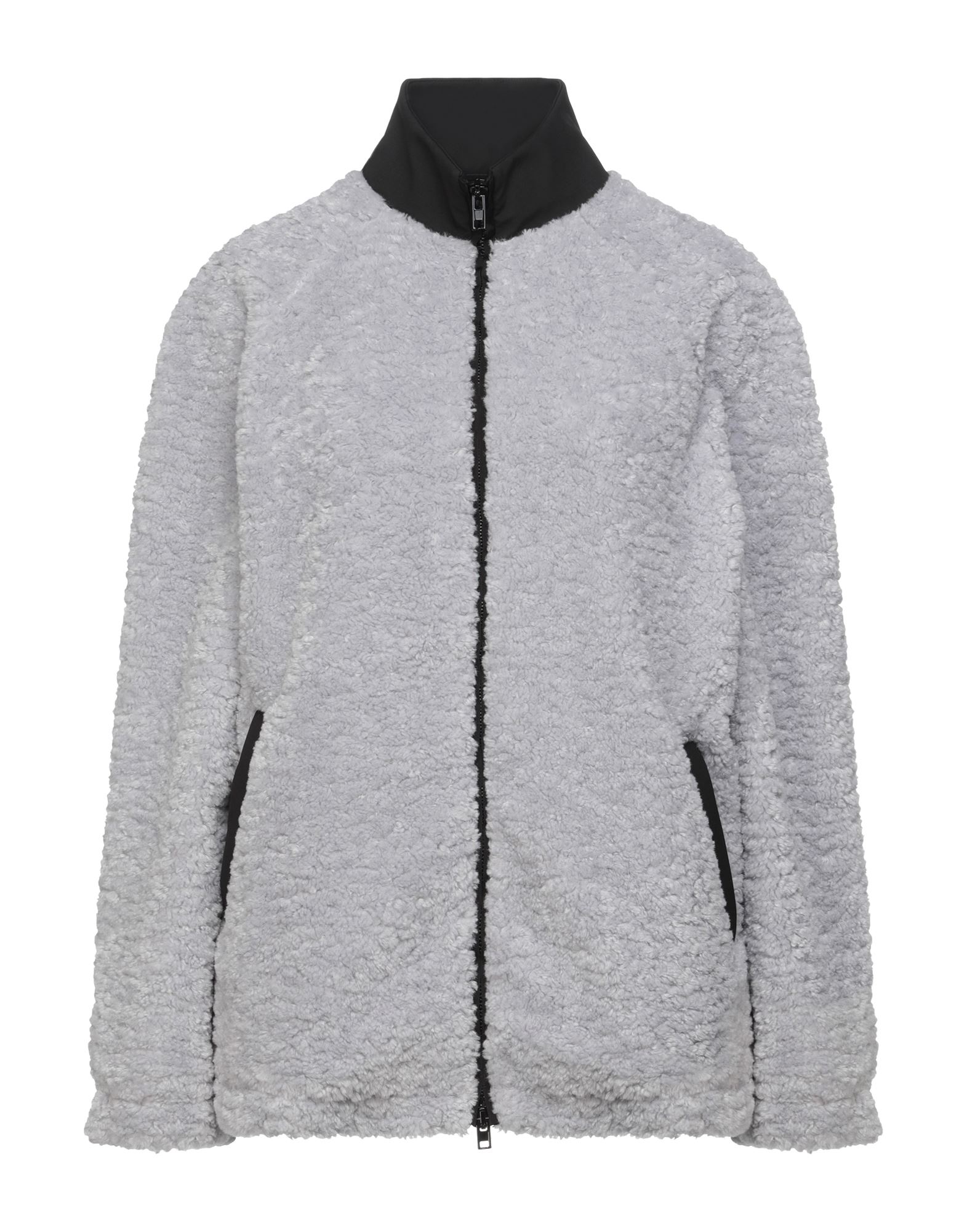 LOVE MOSCHINO Shearling- & Kunstfell Damen Grau von LOVE MOSCHINO