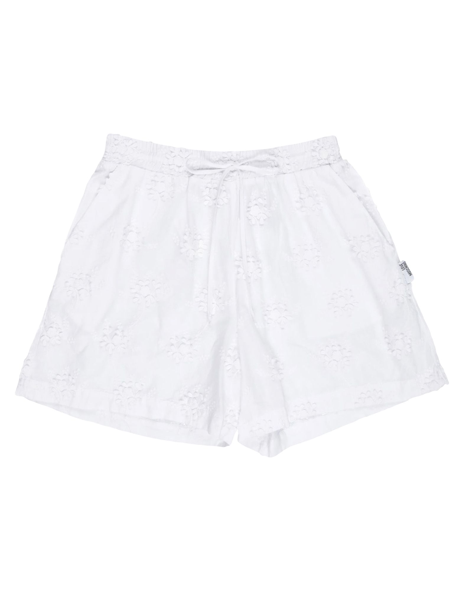 LOVE MOSCHINO Shorts & Bermudashorts Damen Weiß von LOVE MOSCHINO