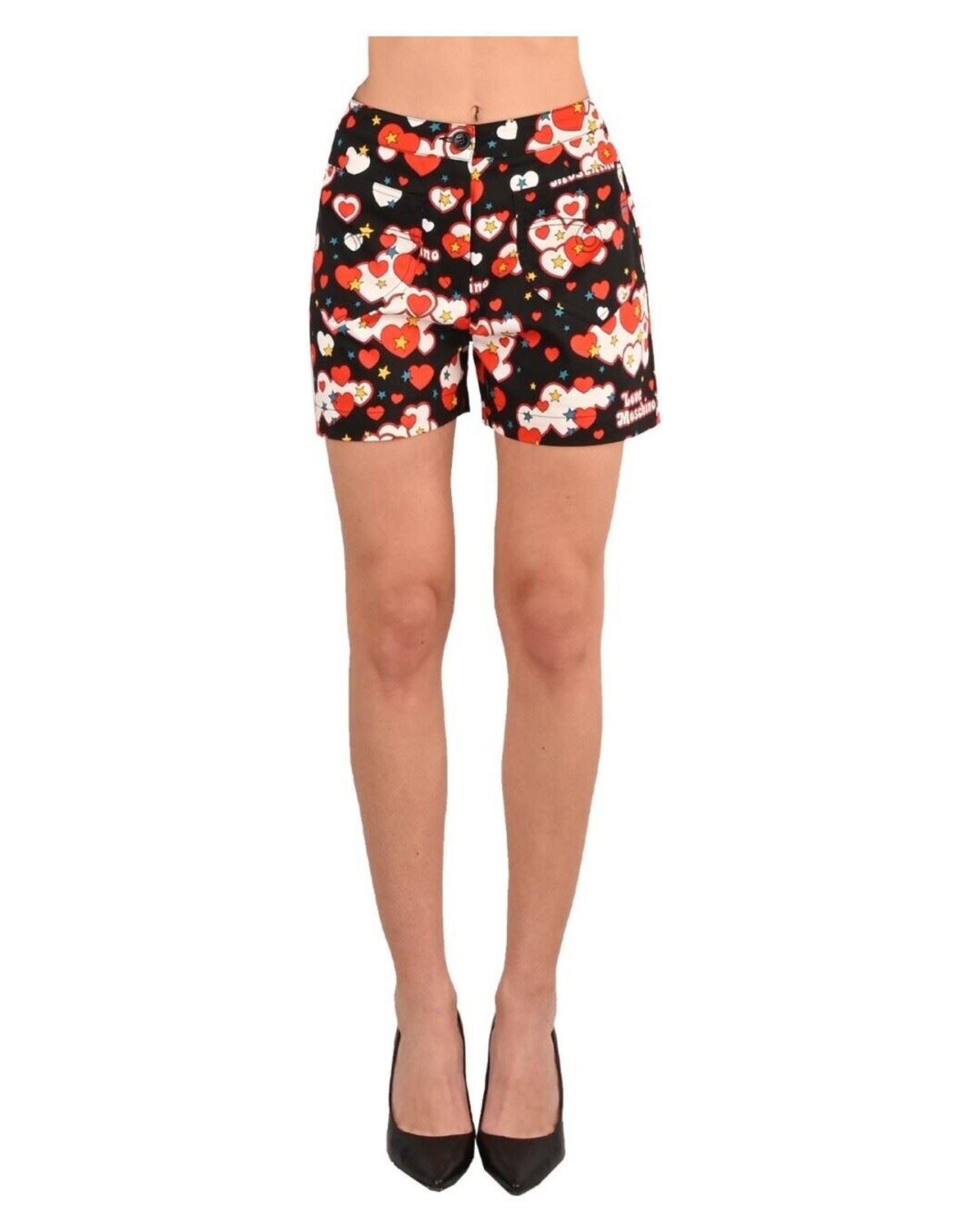 LOVE MOSCHINO Shorts & Bermudashorts Damen Schwarz von LOVE MOSCHINO