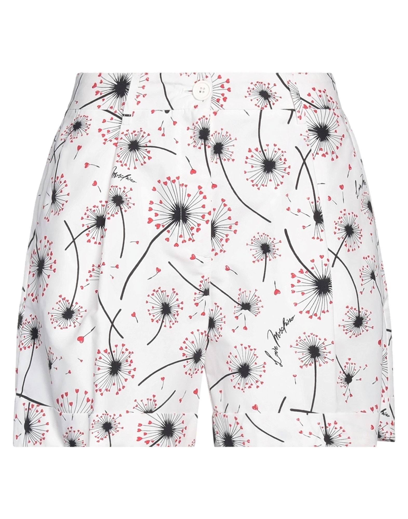 LOVE MOSCHINO Shorts & Bermudashorts Damen Weiß von LOVE MOSCHINO