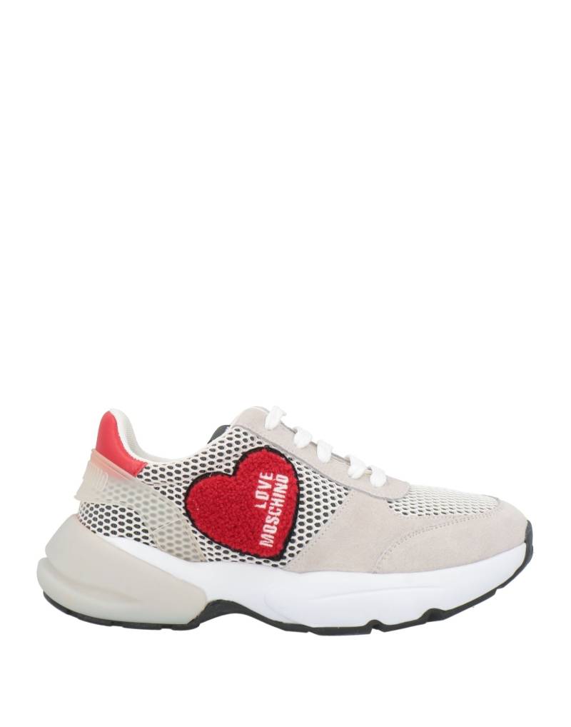 LOVE MOSCHINO Sneakers Damen Hellgrau von LOVE MOSCHINO