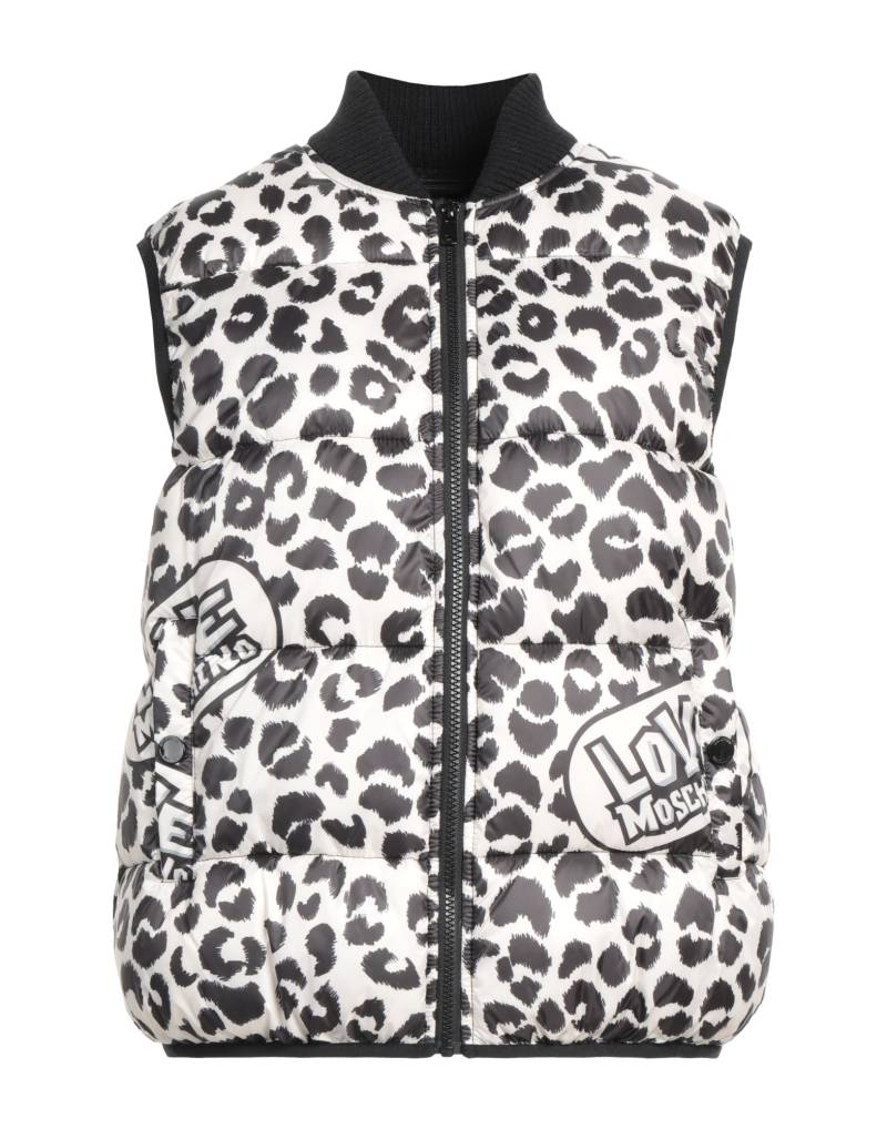 LOVE MOSCHINO Pufferjacke & Daunenjacke Damen Elfenbein von LOVE MOSCHINO