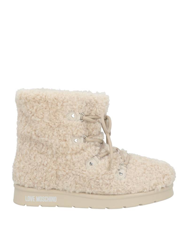 LOVE MOSCHINO Stiefelette Damen Beige von LOVE MOSCHINO