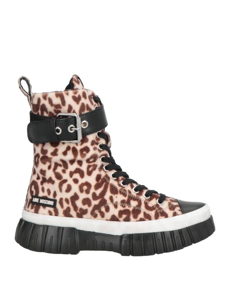 LOVE MOSCHINO Stiefelette Damen Beige von LOVE MOSCHINO