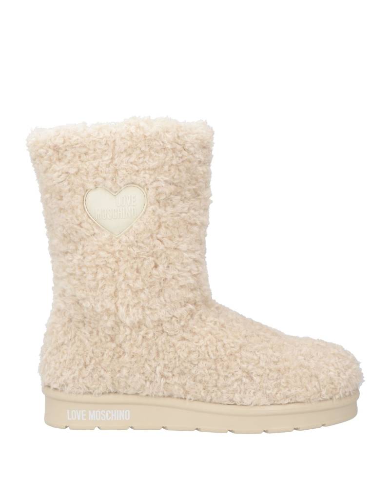 LOVE MOSCHINO Stiefelette Damen Elfenbein von LOVE MOSCHINO
