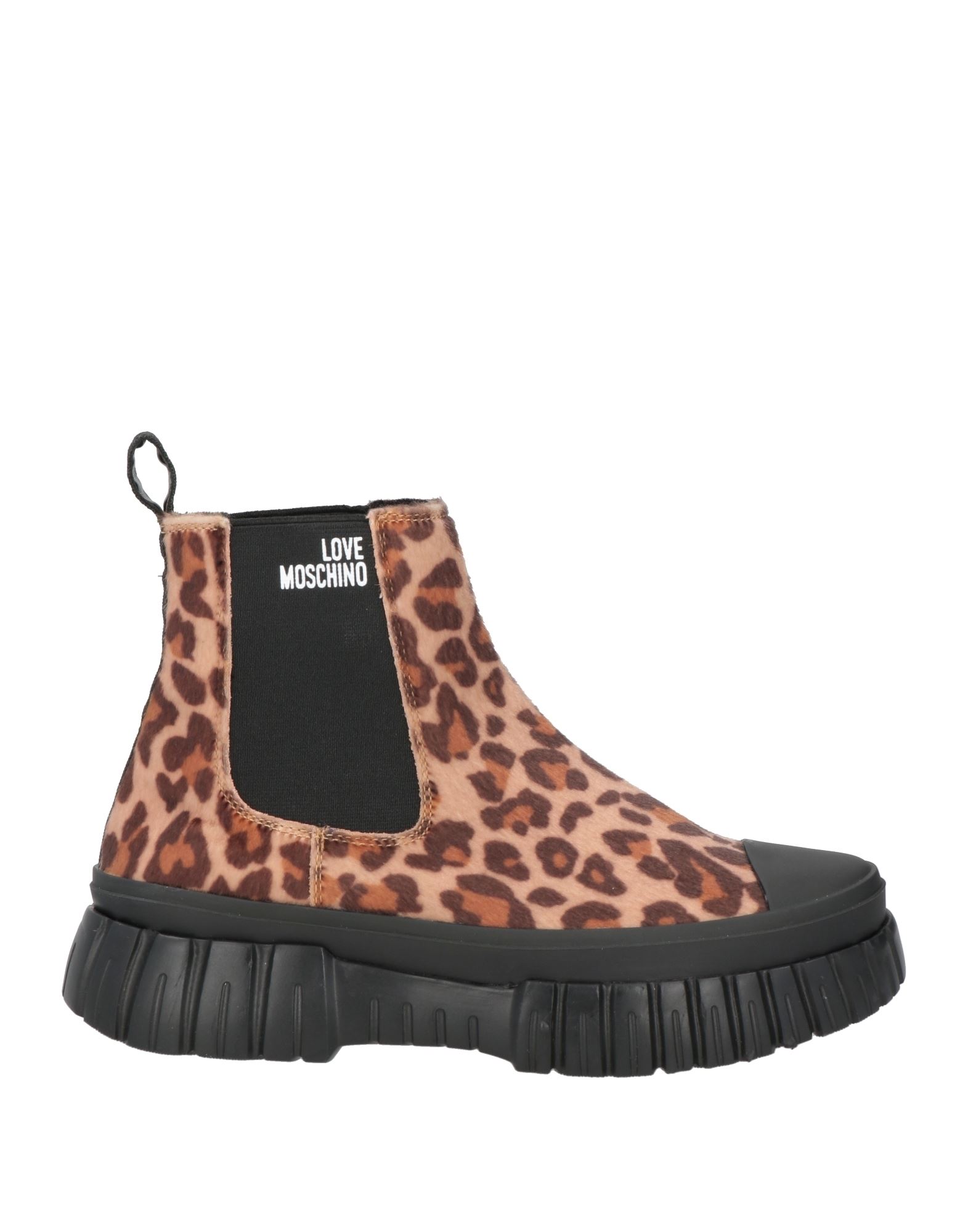 LOVE MOSCHINO Stiefelette Damen Hellbraun von LOVE MOSCHINO