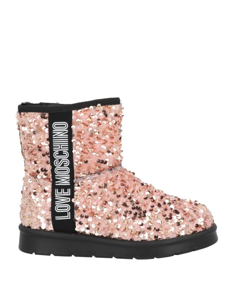 LOVE MOSCHINO Stiefelette Damen Hellrosa von LOVE MOSCHINO