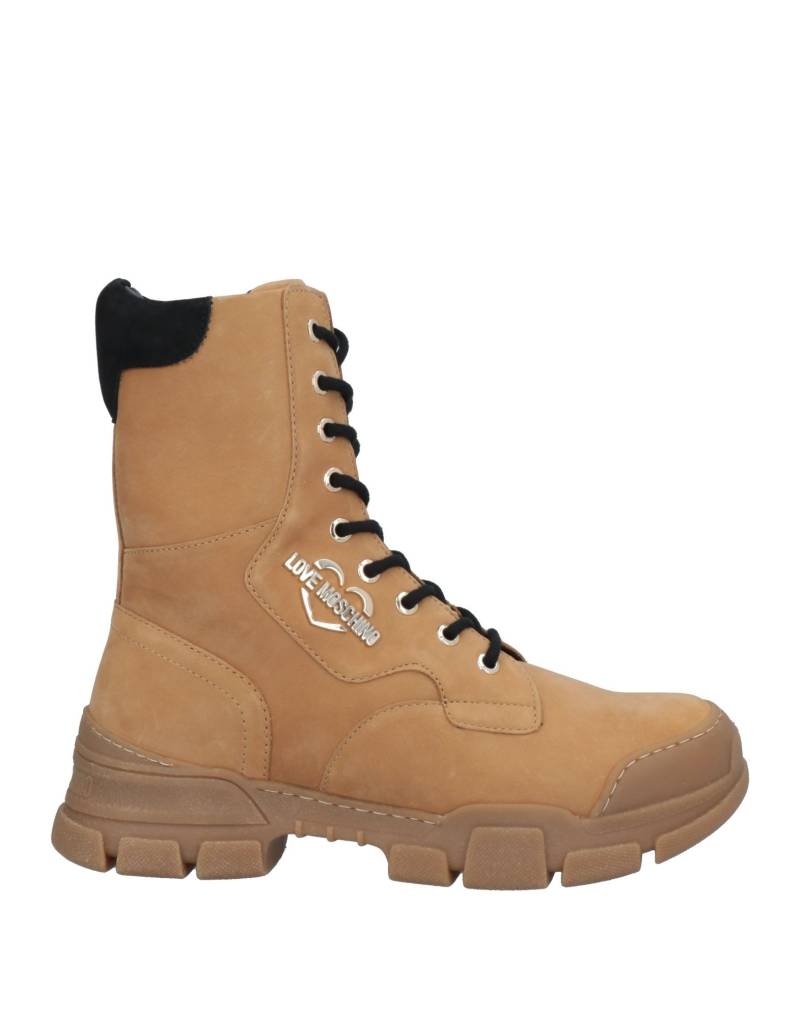 LOVE MOSCHINO Stiefelette Damen Kamel von LOVE MOSCHINO
