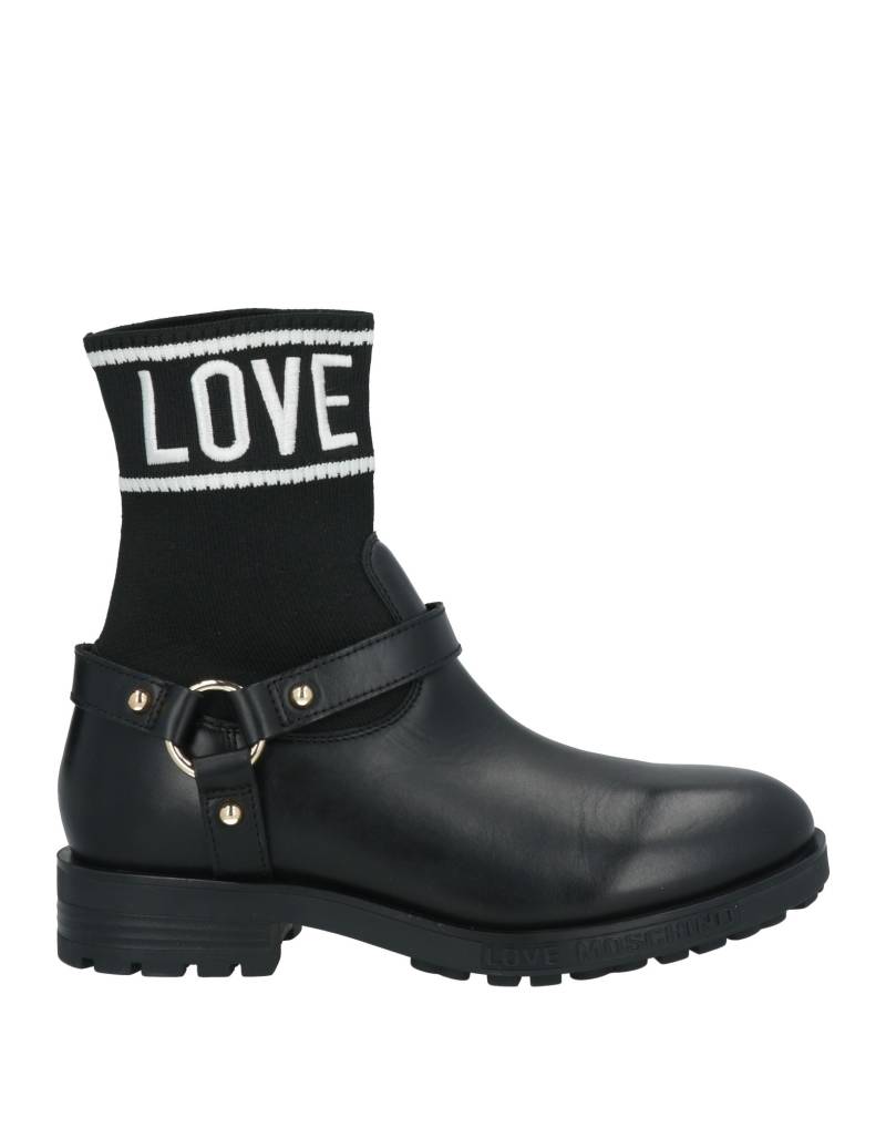 LOVE MOSCHINO Stiefelette Damen Schwarz von LOVE MOSCHINO