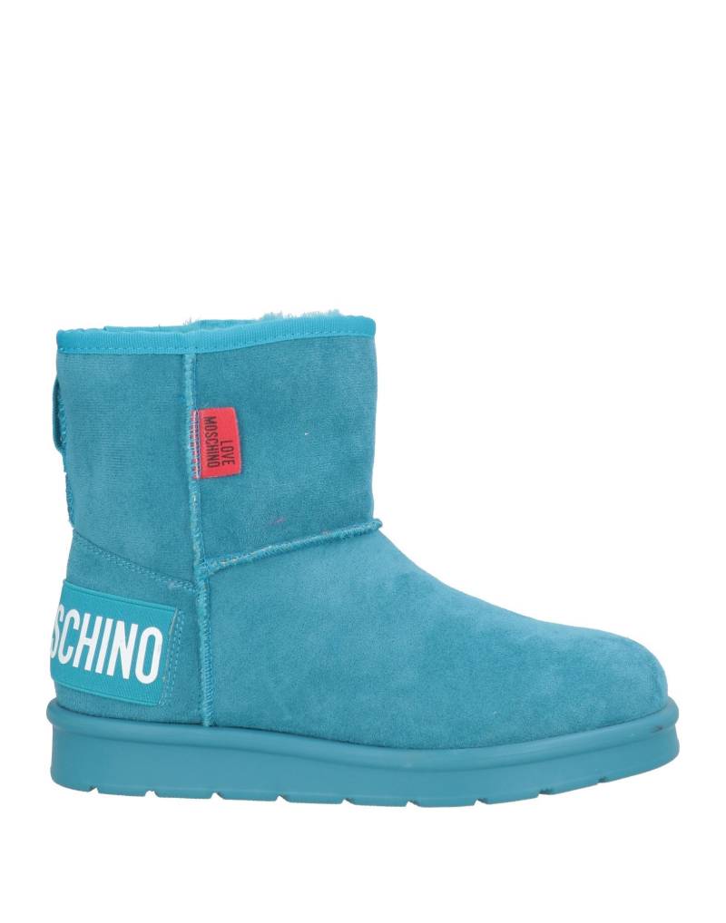 LOVE MOSCHINO Stiefelette Damen Tūrkis von LOVE MOSCHINO