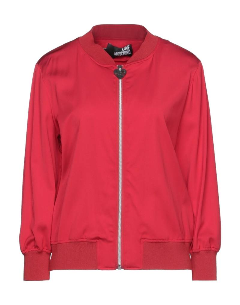 LOVE MOSCHINO Sweatshirt Damen Rot von LOVE MOSCHINO