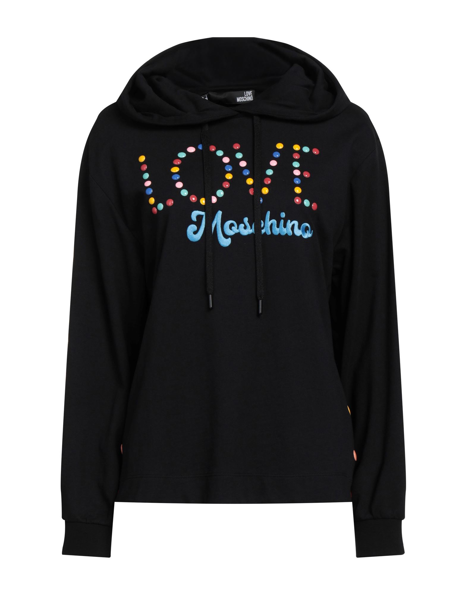 LOVE MOSCHINO Sweatshirt Damen Schwarz von LOVE MOSCHINO