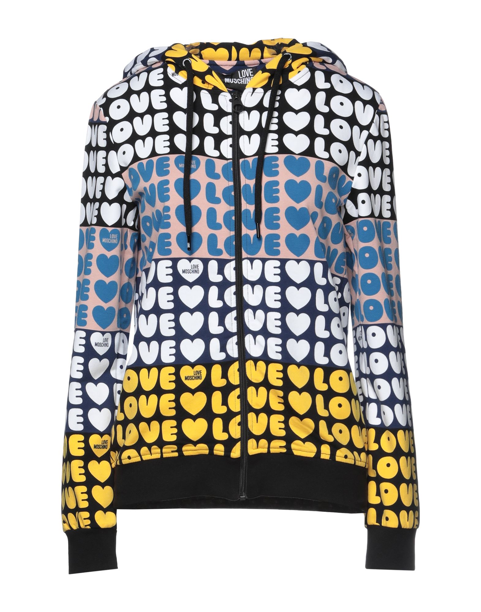 LOVE MOSCHINO Sweatshirt Damen Schwarz von LOVE MOSCHINO