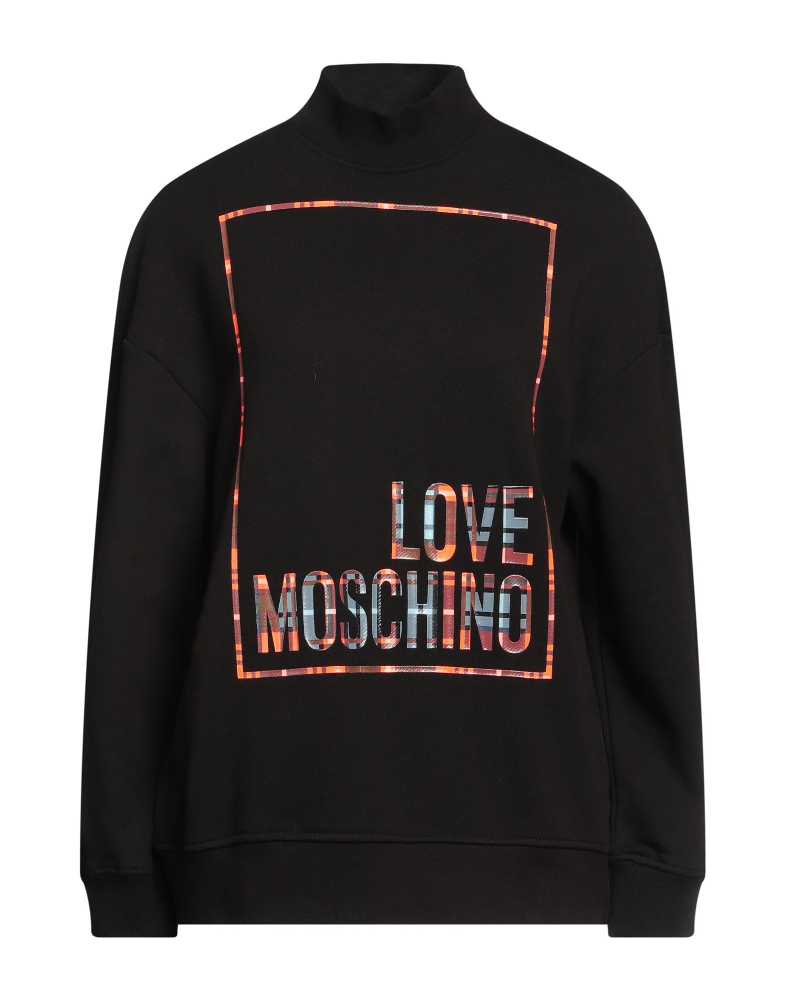 LOVE MOSCHINO Sweatshirt Damen Schwarz von LOVE MOSCHINO