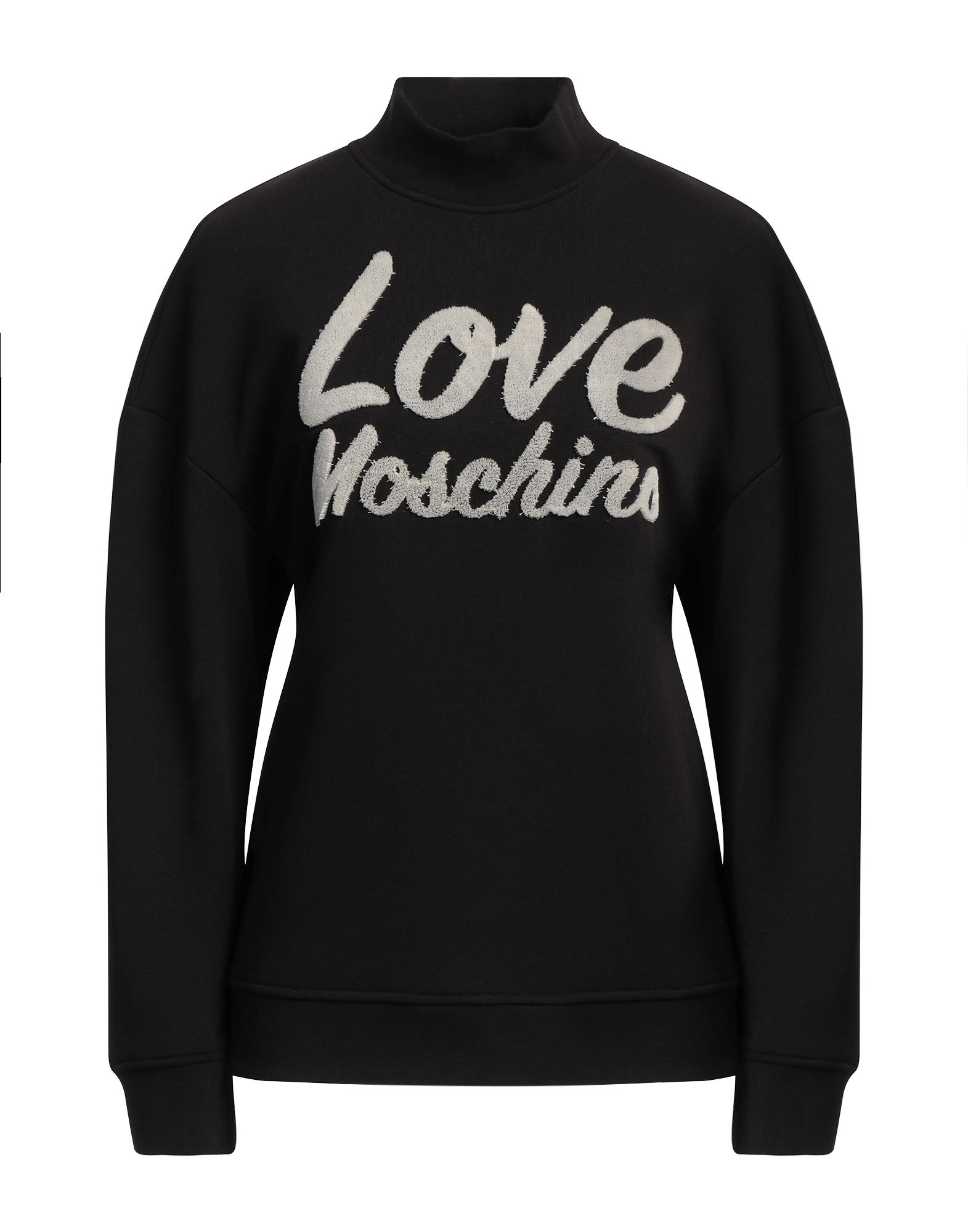 LOVE MOSCHINO Sweatshirt Damen Schwarz von LOVE MOSCHINO