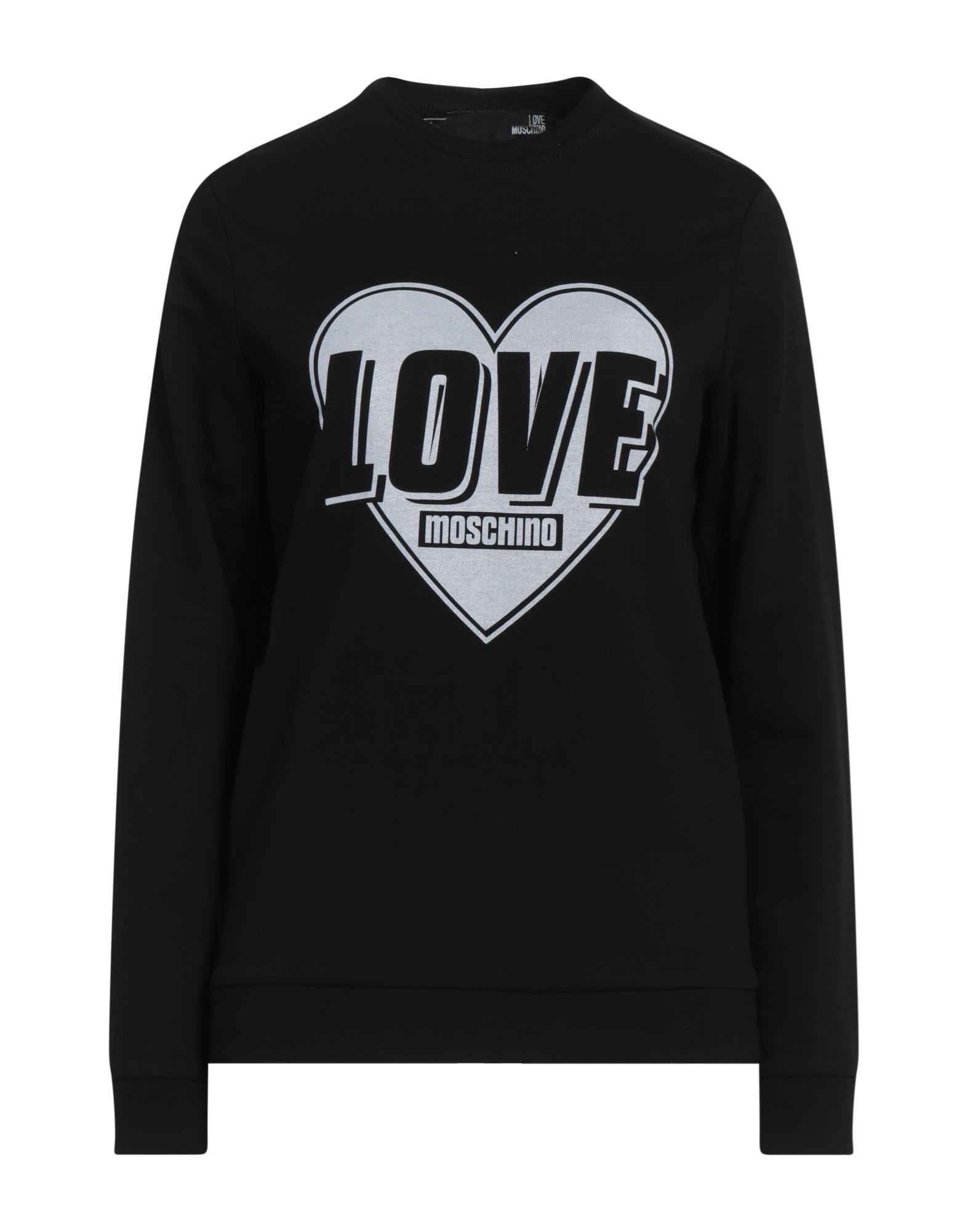 LOVE MOSCHINO Sweatshirt Damen Schwarz von LOVE MOSCHINO