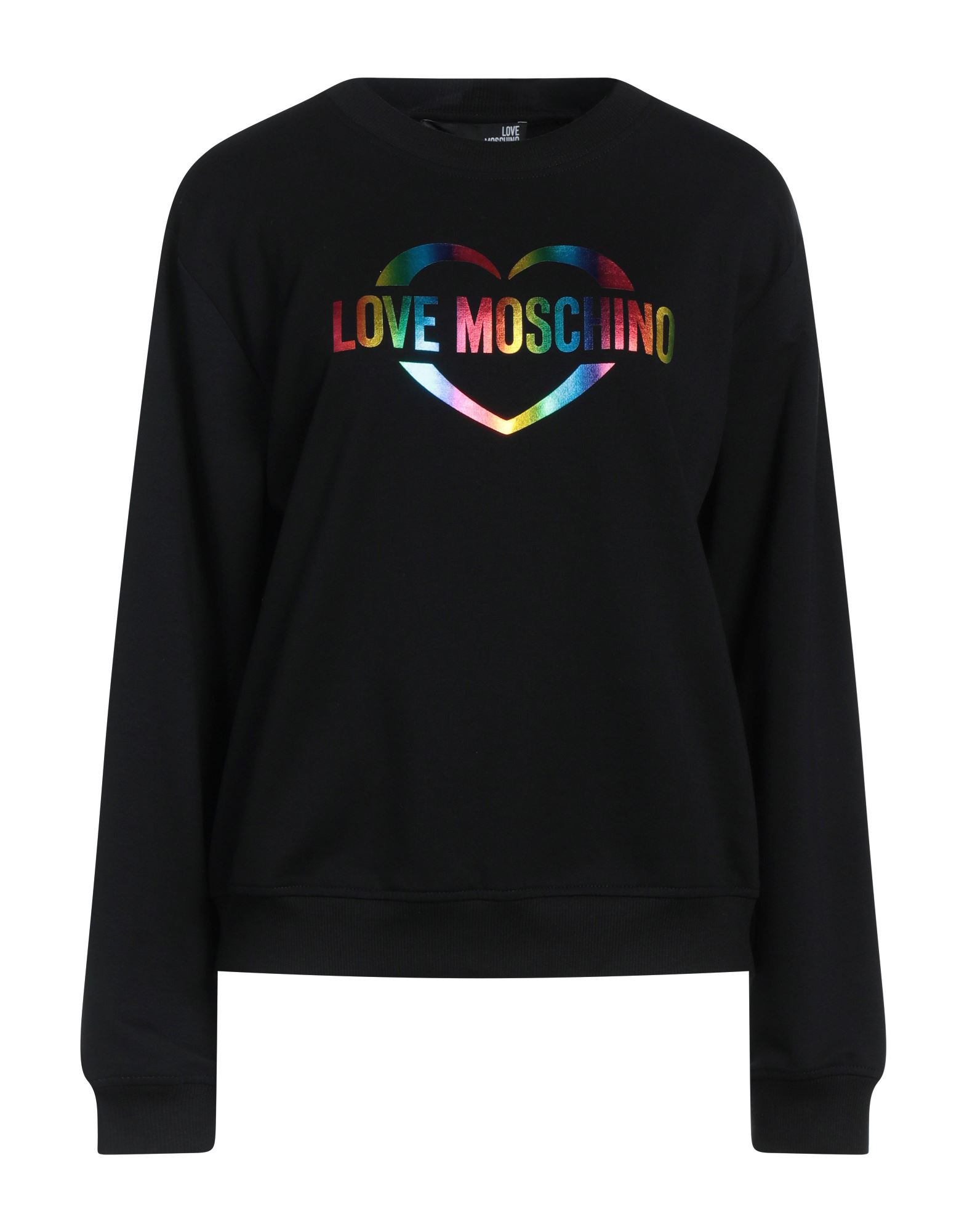LOVE MOSCHINO Sweatshirt Damen Schwarz von LOVE MOSCHINO