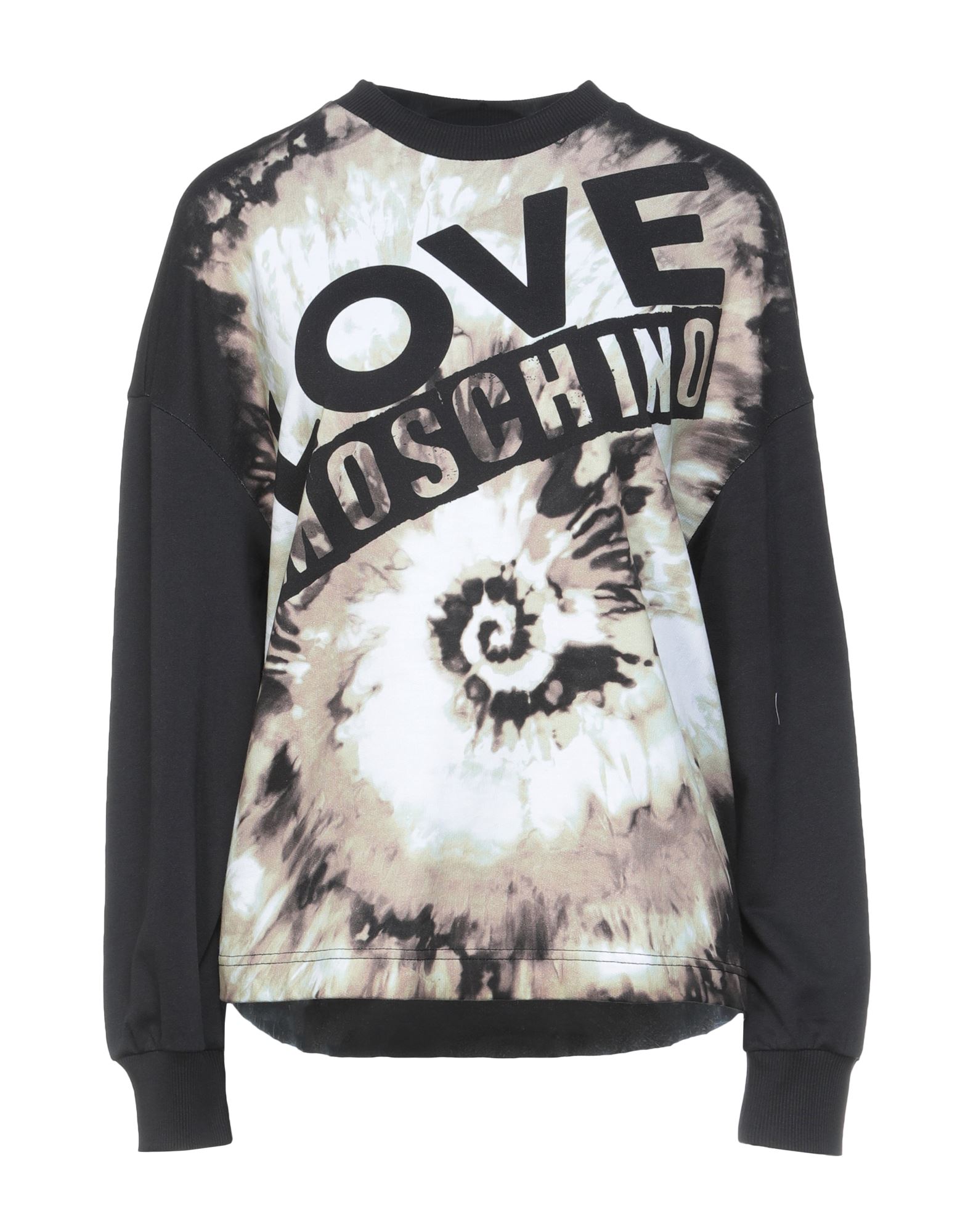 LOVE MOSCHINO Sweatshirt Damen Schwarz LOVE MOSCHINO Sweatshirt Damen Schwarz von LOVE MOSCHINO