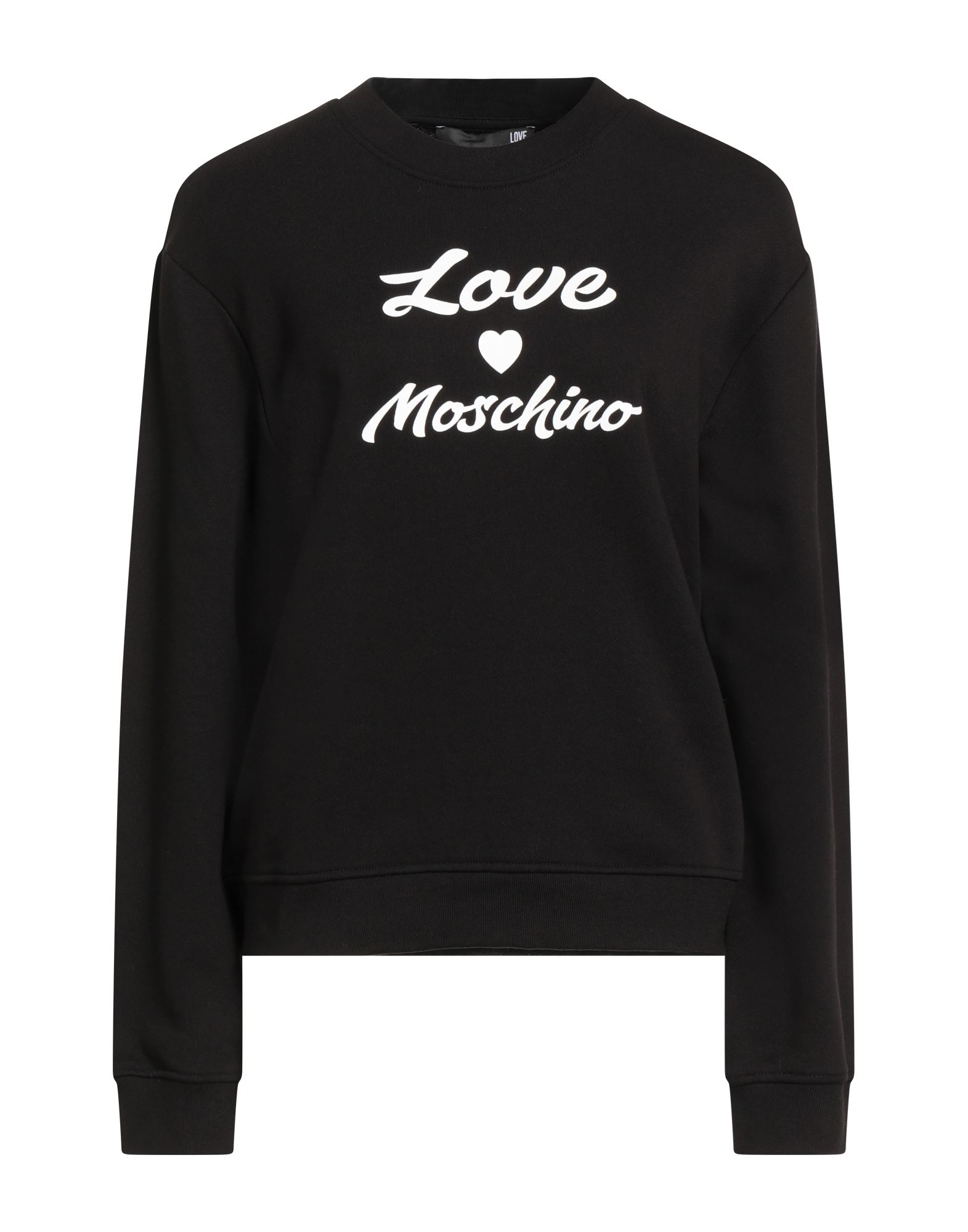 LOVE MOSCHINO Sweatshirt Damen Schwarz LOVE MOSCHINO Sweatshirt Damen Schwarz von LOVE MOSCHINO