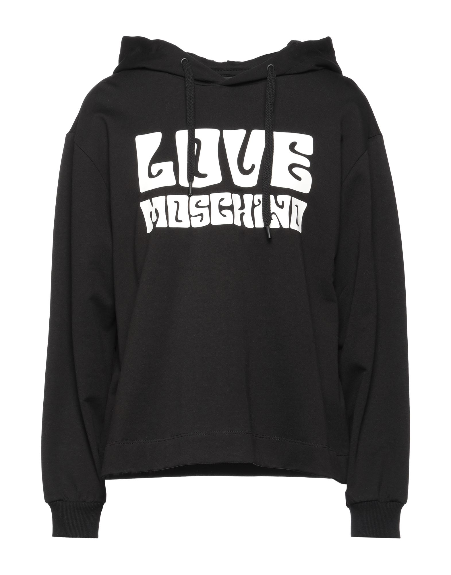 LOVE MOSCHINO Sweatshirt Damen Schwarz von LOVE MOSCHINO