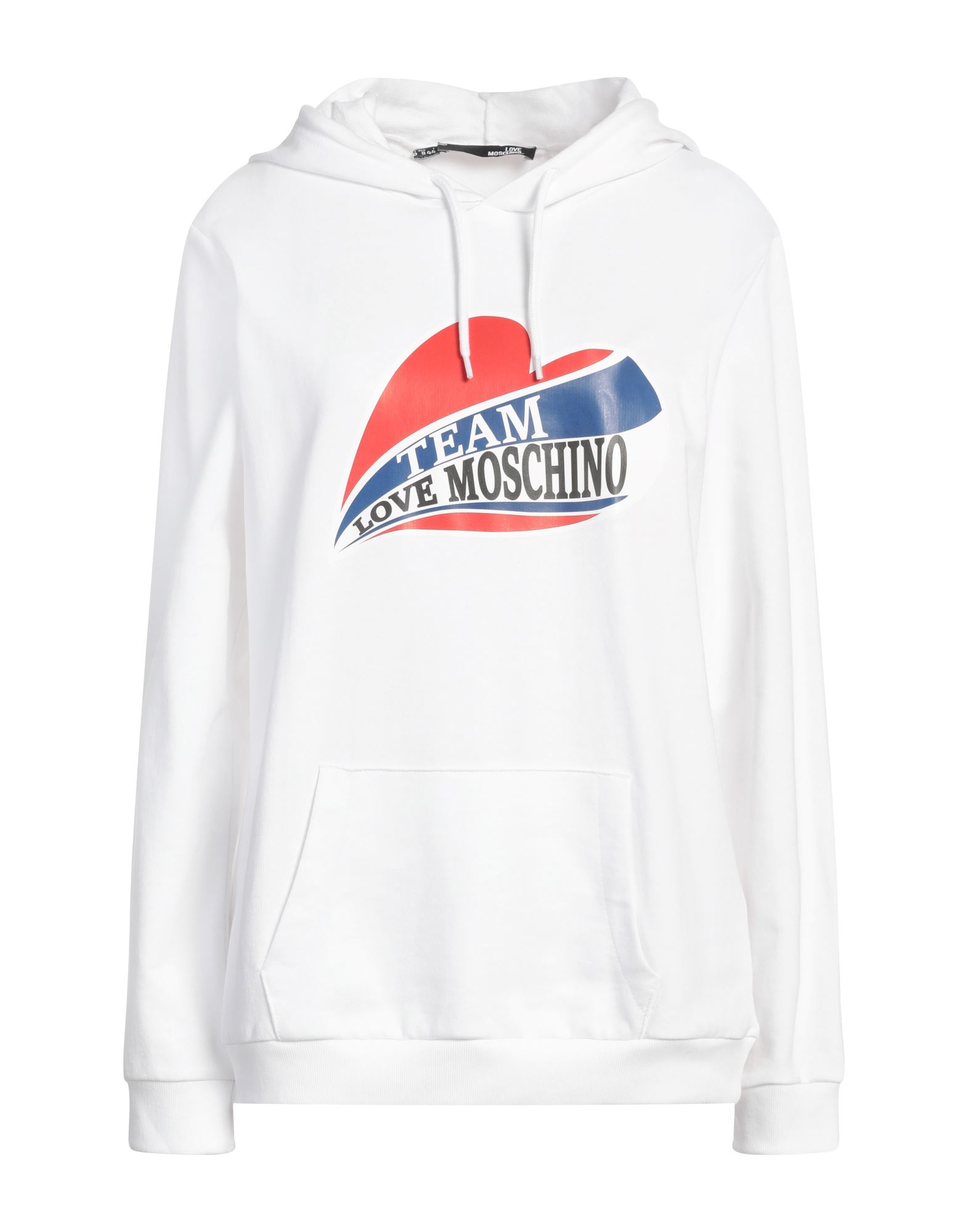 LOVE MOSCHINO Sweatshirt Damen Weiß von LOVE MOSCHINO