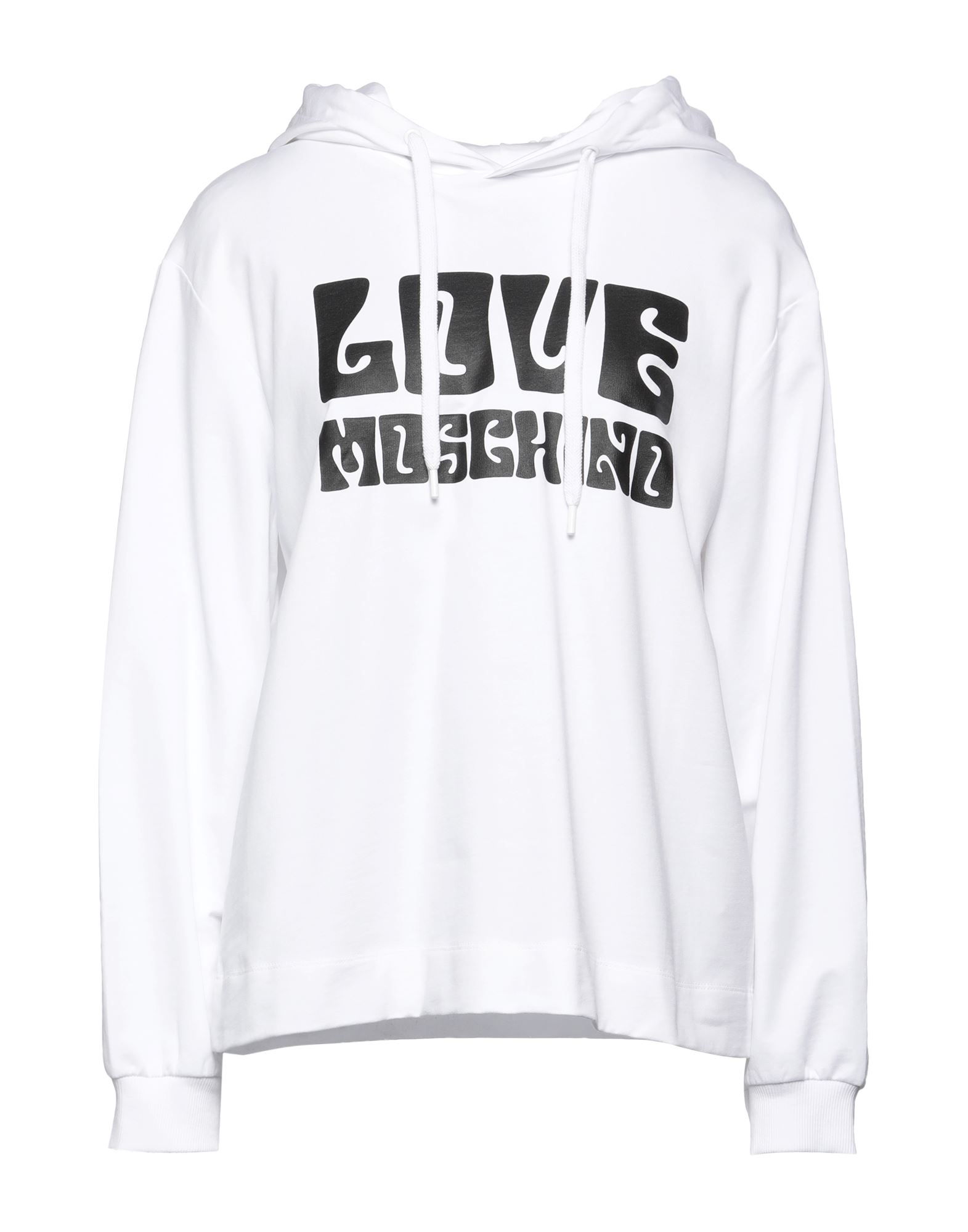 LOVE MOSCHINO Sweatshirt Damen Weiß von LOVE MOSCHINO