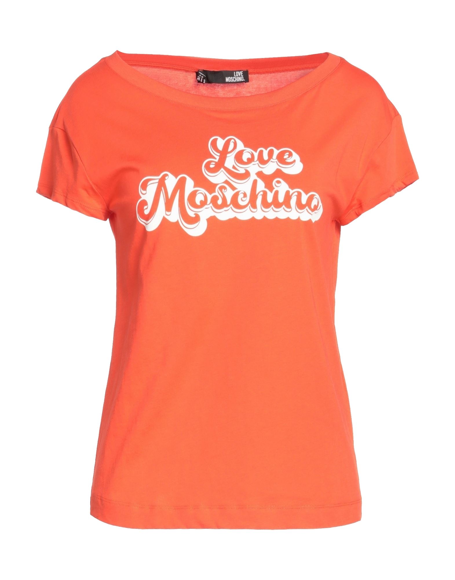 LOVE MOSCHINO T-shirts Damen Orange von LOVE MOSCHINO