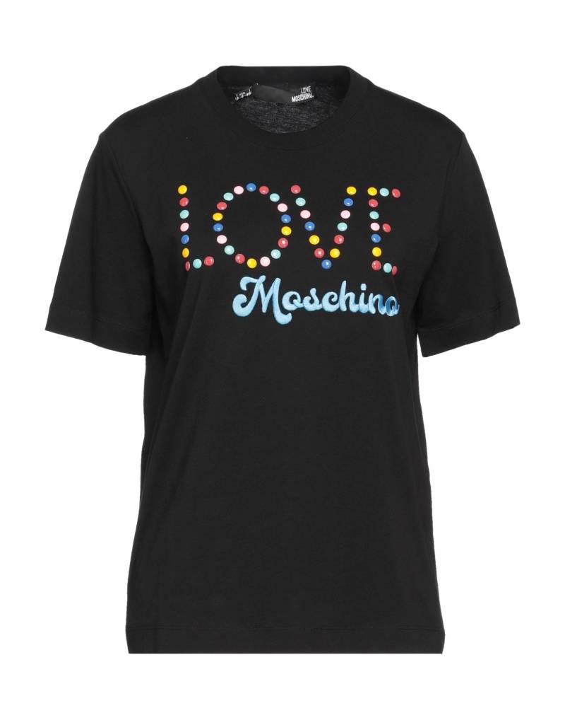 LOVE MOSCHINO T-shirts Damen Schwarz von LOVE MOSCHINO