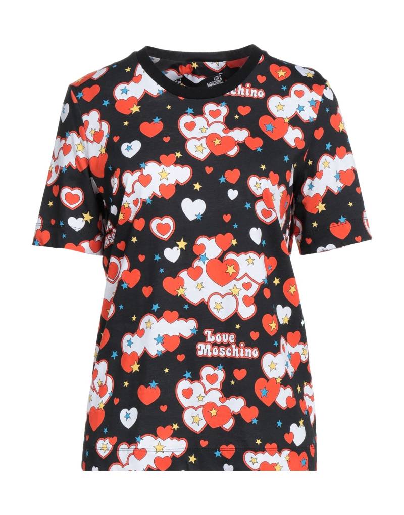 LOVE MOSCHINO T-shirts Damen Schwarz von LOVE MOSCHINO