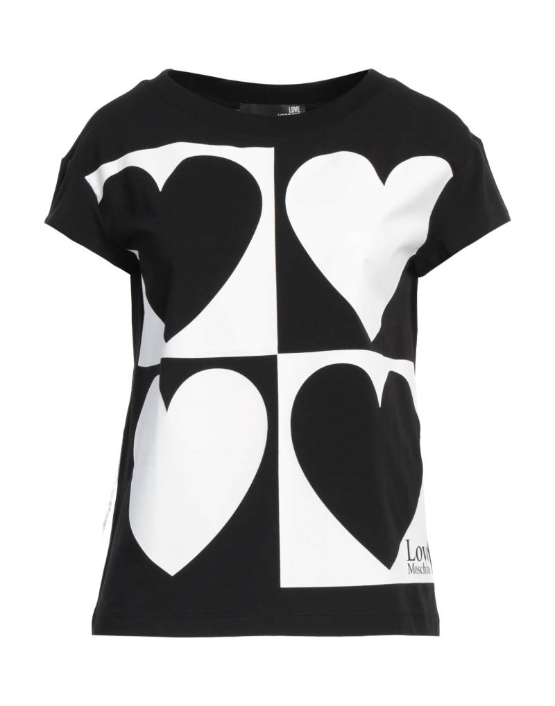 LOVE MOSCHINO T-shirts Damen Schwarz von LOVE MOSCHINO