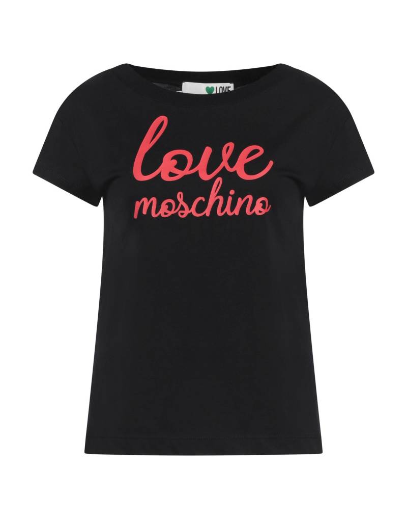 LOVE MOSCHINO T-shirts Damen Schwarz von LOVE MOSCHINO