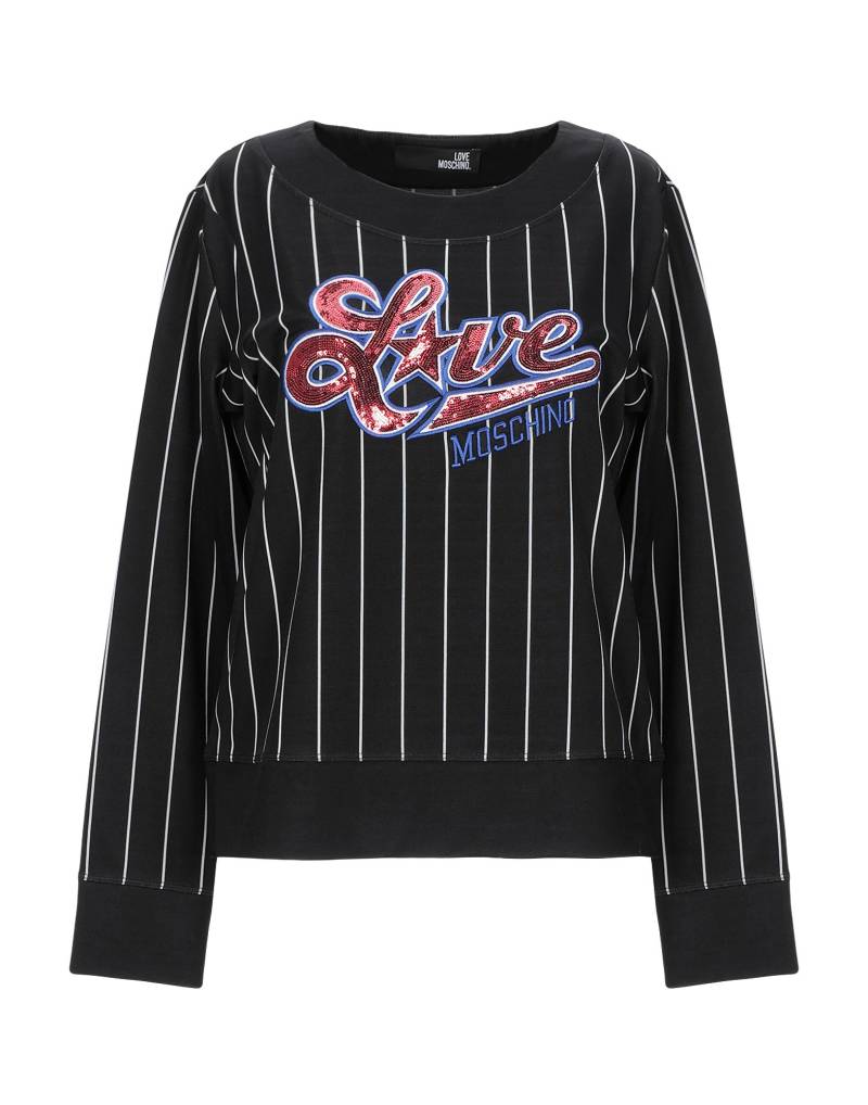 LOVE MOSCHINO T-shirts Damen Schwarz von LOVE MOSCHINO