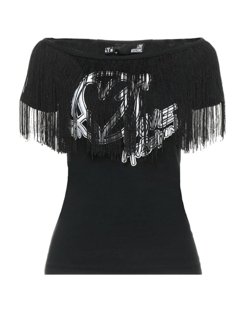 LOVE MOSCHINO T-shirts Damen Schwarz von LOVE MOSCHINO